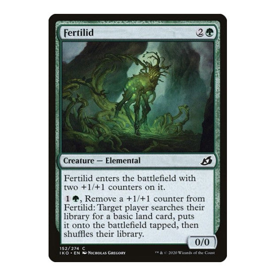Fertilid (IKO) #152 Common Ikoria: Lair of Behemoths Magic: The Gathering: 2020