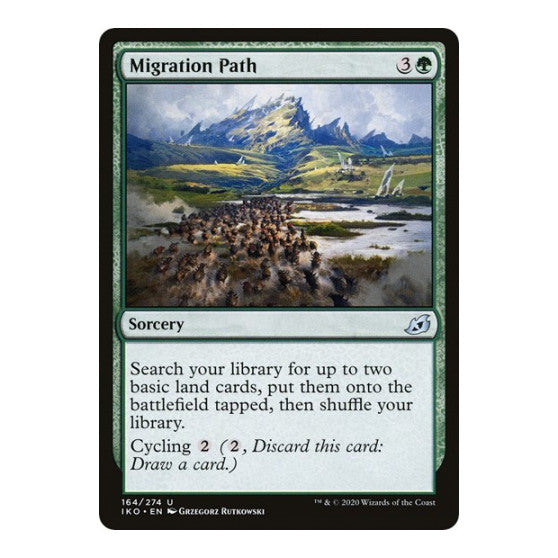 Migration Path (IKO) #164 Uncommon Ikoria: Lair of Behemoths Magic: The Gathering: 2020