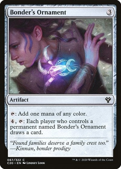 Bonders Ornament (C20) #67 Common (Lightly Played) Commander 2020 Magic: The Gathering: 2020