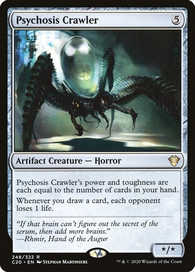 Psychosis Crawler (C20) #248 Rare (Lightly Played) Commander 2020 Magic: The Gathering: 2020