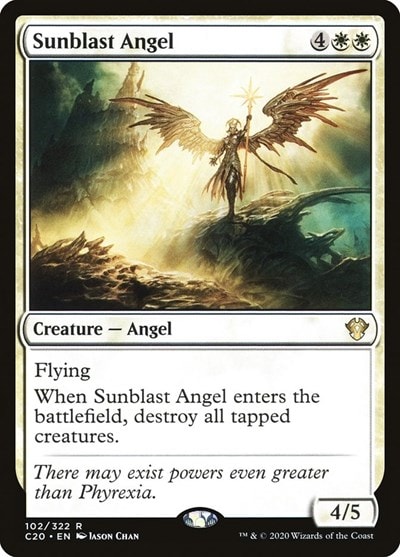 Sunblast Angel (C20) #102 Rare (Lightly Played) Commander 2020 Magic: The Gathering: 2020