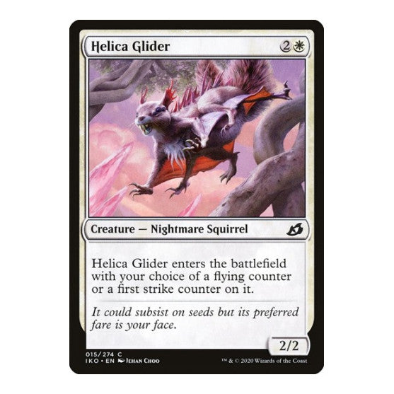 Helica Glider (IKO) #15 Common Ikoria: Lair of Behemoths Magic: The Gathering: 2020