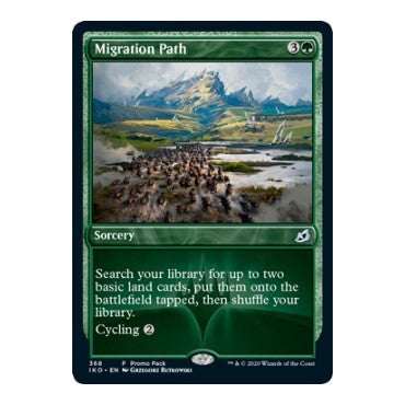 Migration Path (PPIKO) #368 Promo (Lightly Played) Promo Pack: Ikoria Magic: The Gathering: 2020