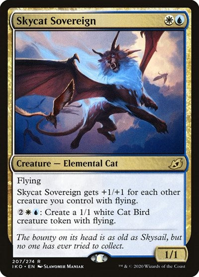 Skycat Sovereign (IKO) #207 Rare (Lightly Played) Ikoria: Lair of Behemoths Magic: The Gathering: 2020