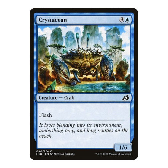 Crystacean (IKO) #46 Common Ikoria: Lair of Behemoths Magic: The Gathering: 2020