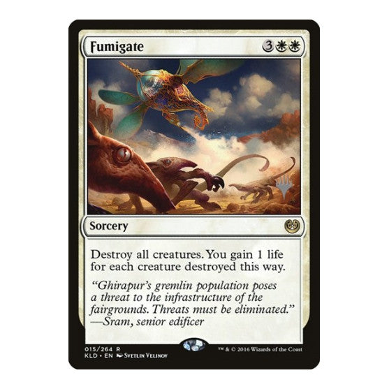 Fumigate (PPIKO) #15 Rare (Lightly Played) Promo Pack: Ikoria Magic: The Gathering: 2020