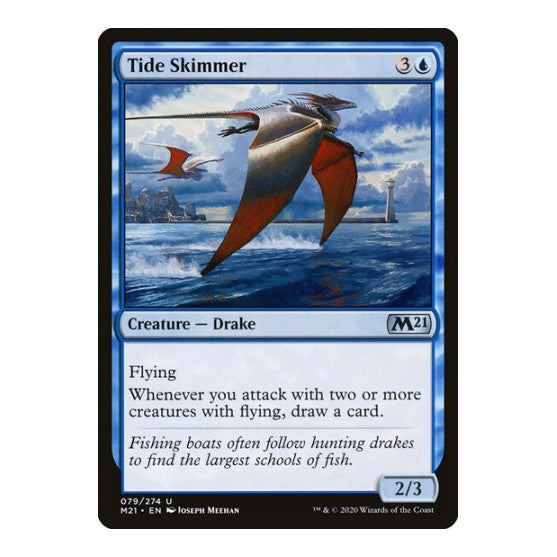 Tide Skimmer (M21) #79 Uncommon (Lightly Played) Core Set 2021 Magic: The Gathering: 2020
