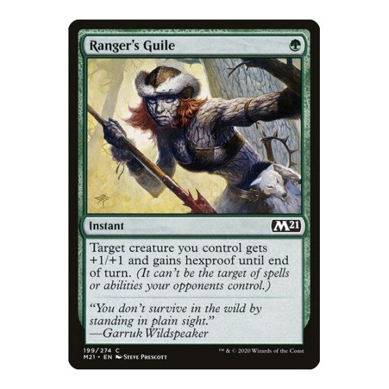 Ranger's Guile (M21) #199 Common (Lightly Played) Core Set 2021 Magic: The Gathering: 2020