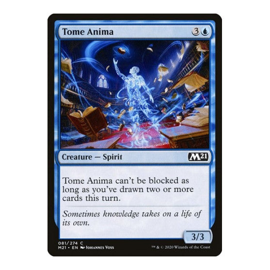 Tome Anima (M21) #81 Common (Lightly Played) Core Set 2021 Magic: The Gathering: 2020