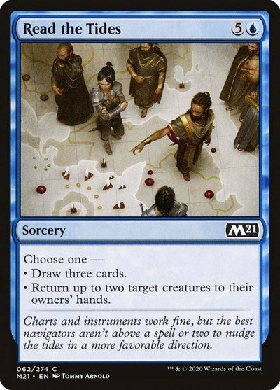 Read the Tides (M21) #62 Common Core Set 2021 Magic: The Gathering: 2020
