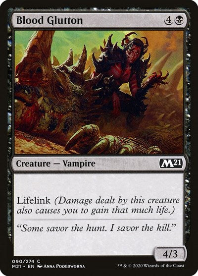 Blood Glutton (M21) #90 Common Core Set 2021 Magic: The Gathering: 2020