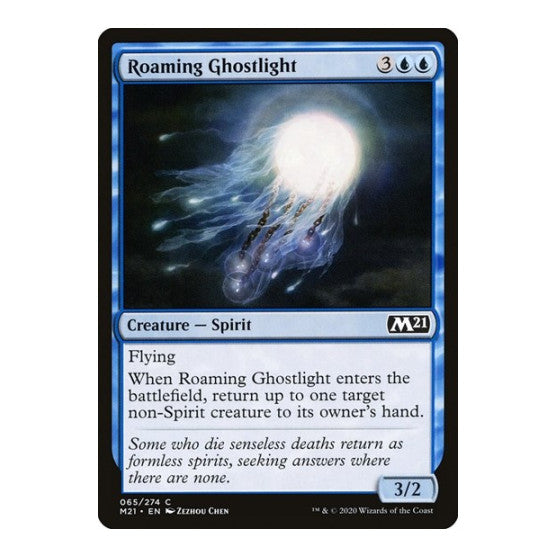 Roaming Ghostlight (M21) #65 Common Core Set 2021 Magic: The Gathering: 2020