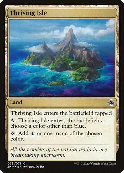 Thriving Isle (JMP) #36 Common Jumpstart Magic: The Gathering: 2020