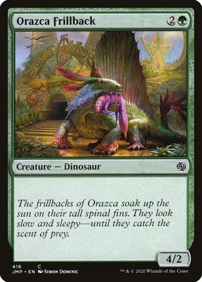 Orazca Frillback (JMP) #416 Common (Lightly Played) Jumpstart Magic: The Gathering: 2020