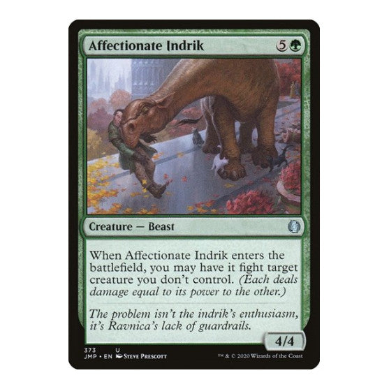 Affectionate Indrik (JMP) #373 Uncommon (Lightly Played) Jumpstart Magic: The Gathering: 2020