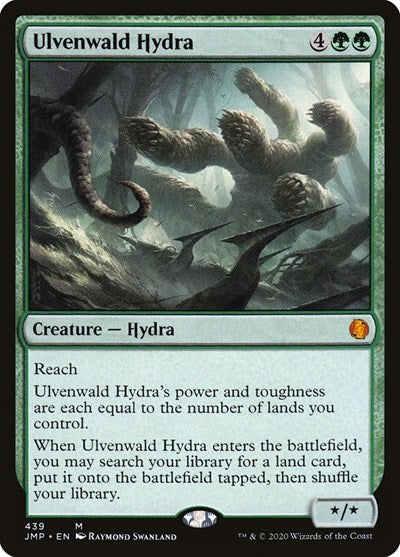 Ulvenwald Hydra (JMP) #439 Mythic Rare (Lightly Played) Jumpstart Magic: The Gathering: 2020