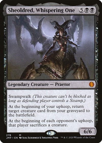 Sheoldred Whispering One (JMP) #278 Mythic Rare (Near Mint) Jumpstart Magic: The Gathering: 2020