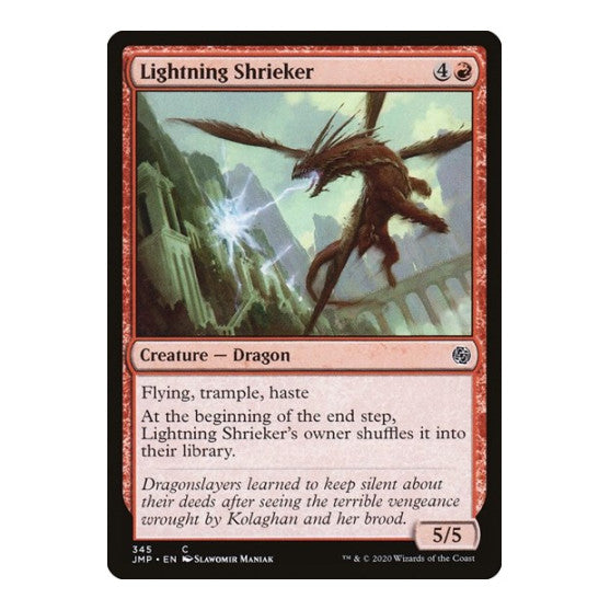 Lightning Shrieker (JMP) #345 Common (Lightly Played) Jumpstart Magic: The Gathering: 2020
