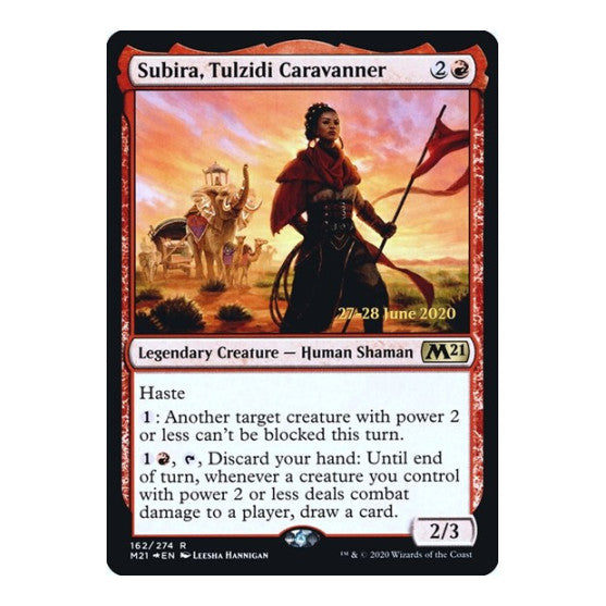 Subira Tulzidi Caravanner (PRE) #162 Rare (Foil Lightly Played) Prerelease Cards Magic: The Gathering: 2026