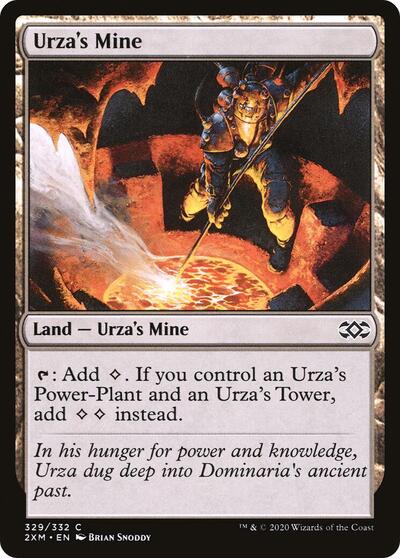 Urzas Mine (2XM) #329 Common (Lightly Played) Double Masters Magic: The Gathering: 2020
