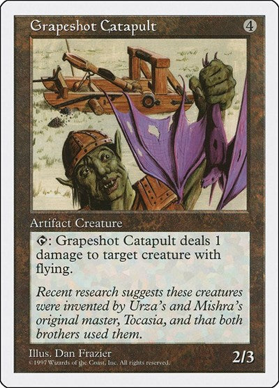 Grapeshot Catapult (5ED) #375 Common (Near Mint) Fifth Edition Magic: The Gathering: 1997