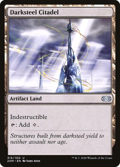 Darksteel Citadel (2XM) #315 Uncommon (Foil Lightly Played) Double Masters Magic: The Gathering: 2020