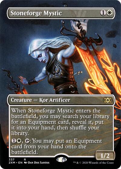 Stoneforge Mystic Borderless (2XM) #337 Rare (Near Mint) Double Masters Magic: The Gathering: 2020