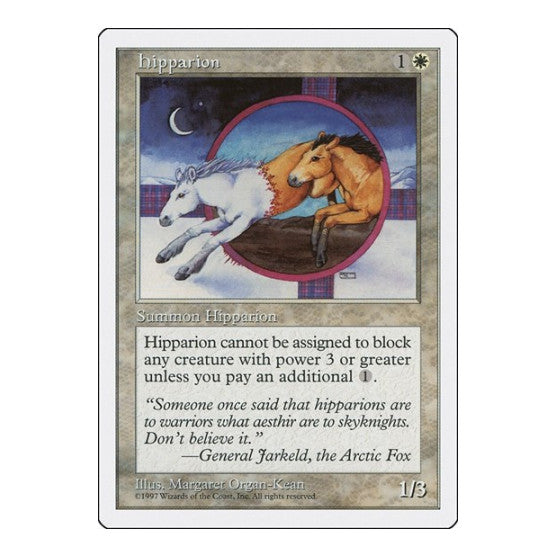 Hipparion (5ED) #34 Common (Heavily Played) Fifth Edition Magic: The Gathering: 1997