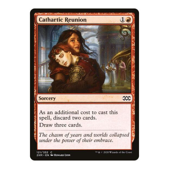 Cathartic Reunion (2XM) #121 Common (Lightly Played) Double Masters Magic: The Gathering: 2020