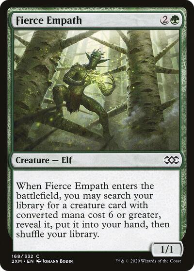 Fierce Empath (2XM) #168 Common Double Masters Magic: The Gathering: 2020