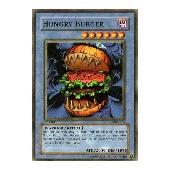 Hungry Burger (MRL-EN) #MRL-068 Common / Short Print Magic Ruler YuGiOh: 2002