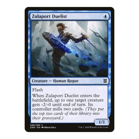 Zulaport Duelist (ZNR) #88 Common (Lightly Played) Zendikar Rising Magic: The Gathering: 2020