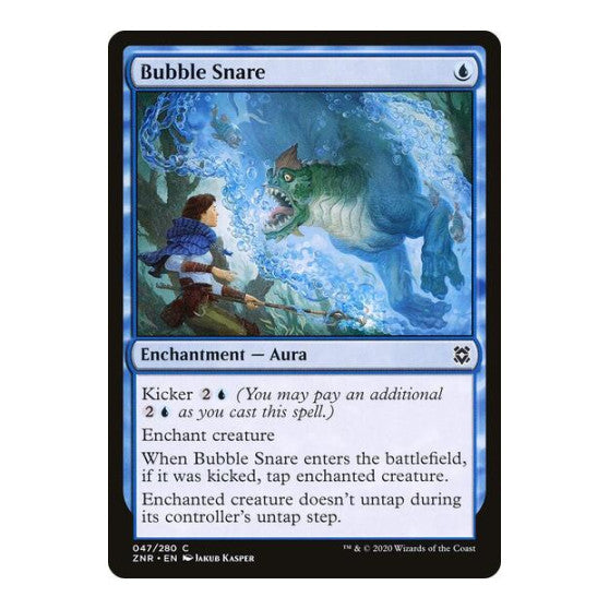 Bubble Snare (ZNR) #47 Common Zendikar Rising Magic: The Gathering: 2020