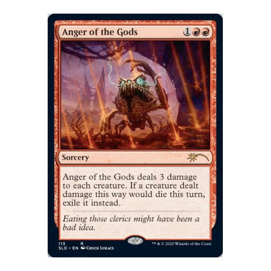 Anger of the Gods (SLD) #113 Rare (Foil Lightly Played) Secret Lair Drop Series Magic: The Gathering: 2026