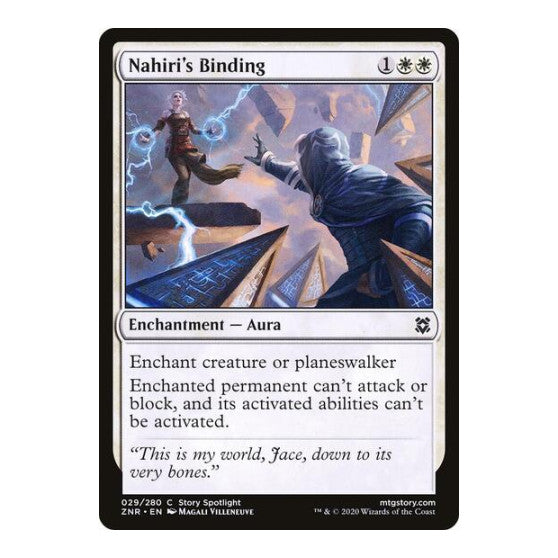Nahiris Binding (ZNR) #29 Common Zendikar Rising Magic: The Gathering: 2020