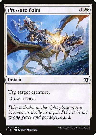 Pressure Point (ZNR) #33 Common Zendikar Rising Magic: The Gathering: 2020