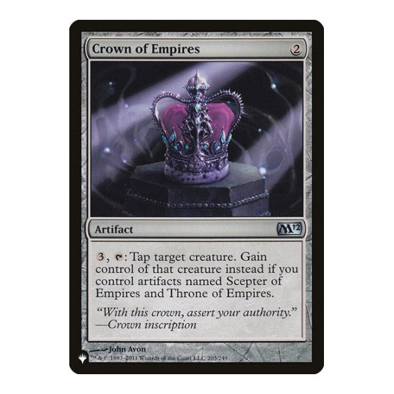 Crown of Empires (LIST) #203/249 Uncommon (Lightly Played) The List Reprints Magic: The Gathering: 2026