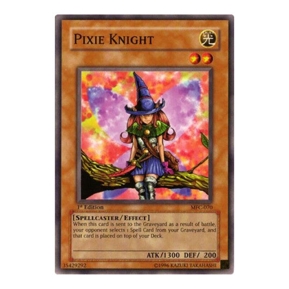 Pixie Knight (MFC) #MFC-070 Common (Unlimited Heavily Played) Magician's Force YuGiOh: 2003