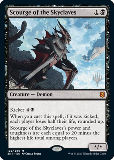 Scourge of the Skyclaves (PPZNR) #122p Mythic Rare (Lightly Played) Promo Pack: Zendikar Rising Magic: The Gathering: 2020