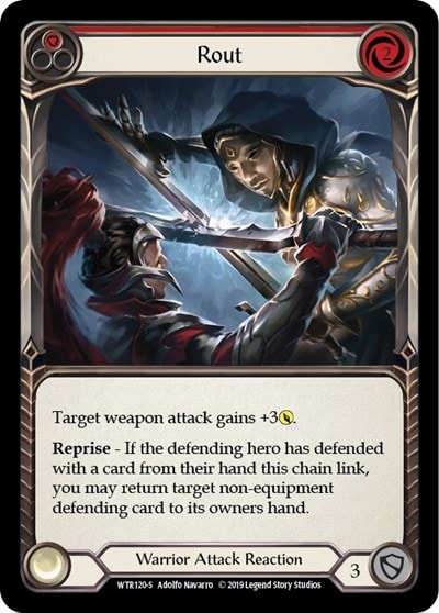 Rout (WTR) #WTR120 Super Rare Welcome to Rathe Flesh and Blood TCG: 2019