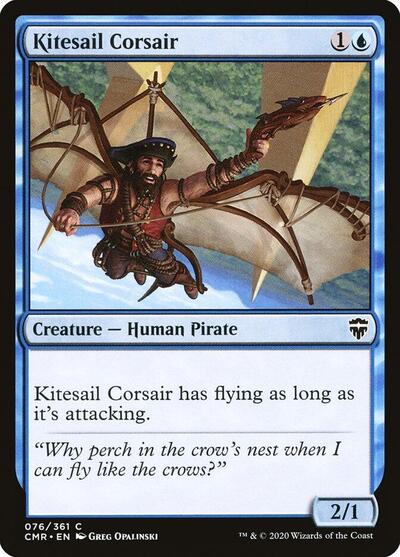 Kitesail Corsair (CMR) #76 Common (Lightly Played) Commander Legends Magic: The Gathering: 2020