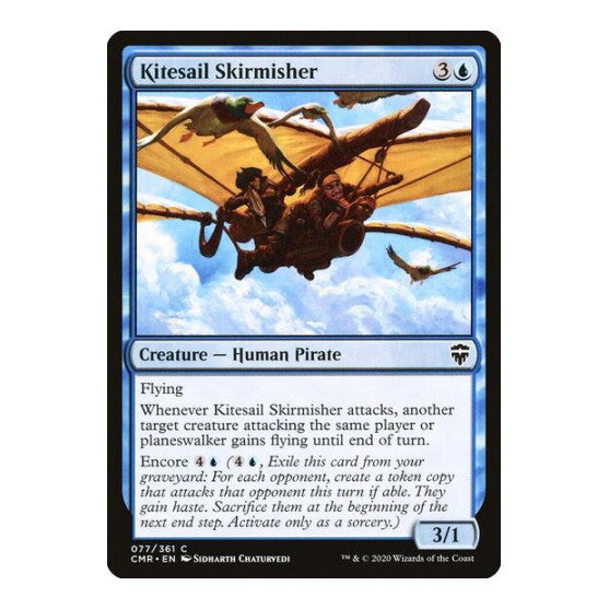 Kitesail Skirmisher (CMR) #77 Common (Lightly Played) Commander Legends Magic: The Gathering: 2020