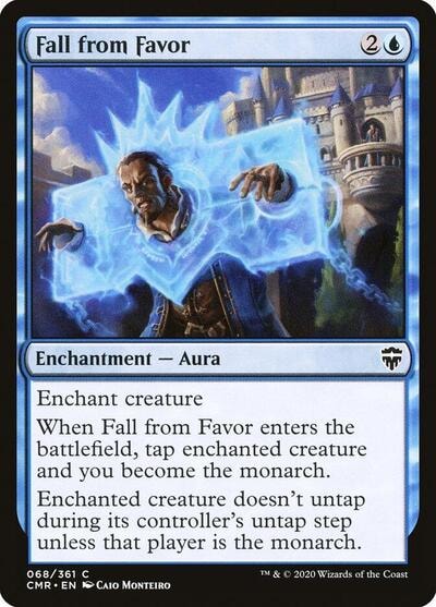 Fall from Favor (CMR) #68 Common (Lightly Played) Commander Legends Magic: The Gathering: 2020