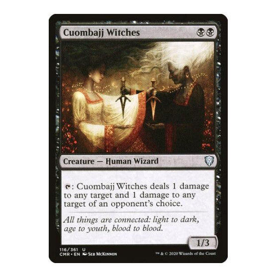 Cuombajj Witches (CMR) #116 Uncommon (Lightly Played) Commander Legends Magic: The Gathering: 2020