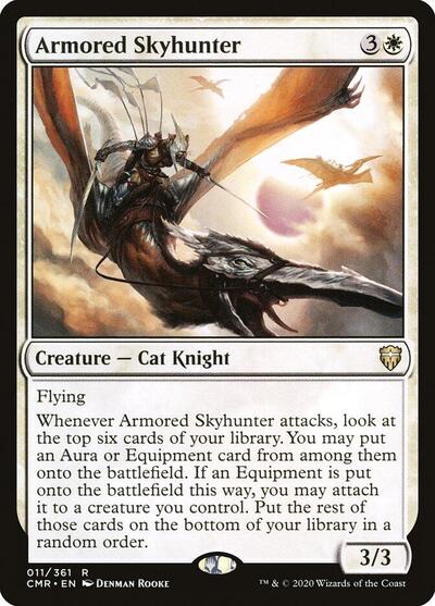 Armored Skyhunter (CMR) #11 Rare (Near Mint) Commander Legends Magic: The Gathering: 2020