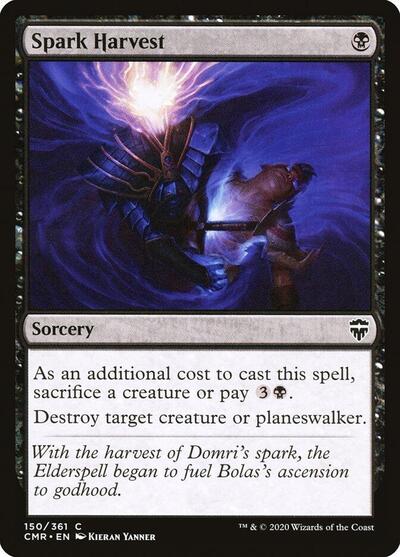 Spark Harvest (CMR) #150 Common (Lightly Played) Commander Legends Magic: The Gathering: 2020