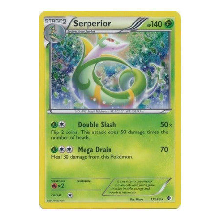 Serperior - 13/149 (Cosmos Holo) (BLE) #013/149 Promo (Holofoil Damaged) Blister Exclusives Pokemon: 2026