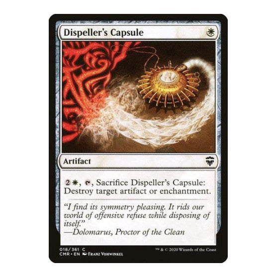Dispellers Capsule (CMR) #18 Common (Lightly Played) Commander Legends Magic: The Gathering: 2020