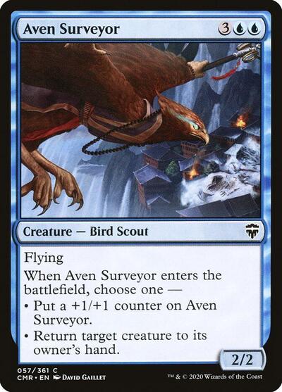 Aven Surveyor (CMR) #57 Common (Lightly Played) Commander Legends Magic: The Gathering: 2020