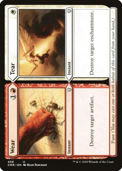 Wear Tear (CMR) #456 Uncommon (Lightly Played) Commander Legends Magic: The Gathering: 2020